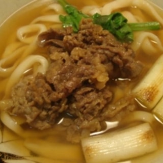 本格★肉うどん